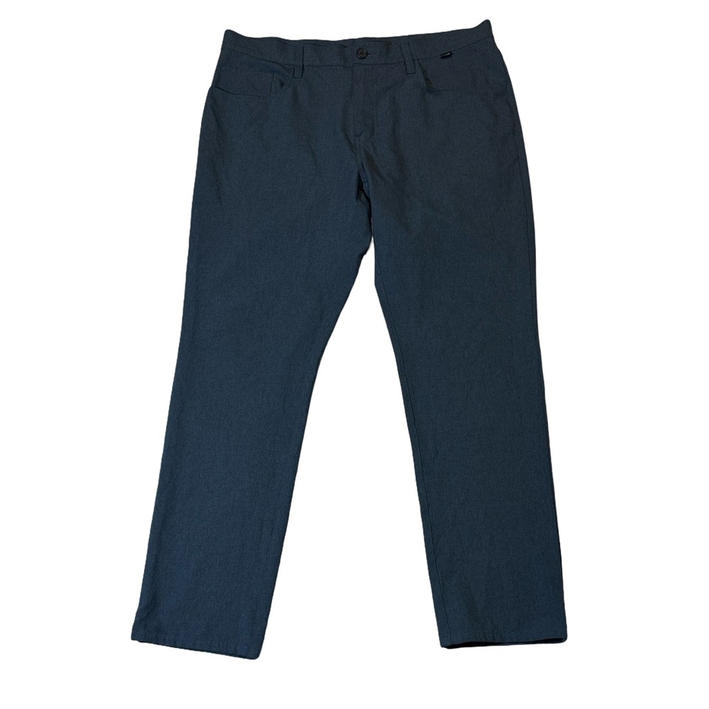 Travis Mathew mens 36x31 regular fit blue performance stretch golf pants EUC